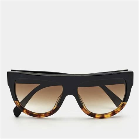 Celine 41026S VNNX9 Print / Tortoise 41026S Aviator 